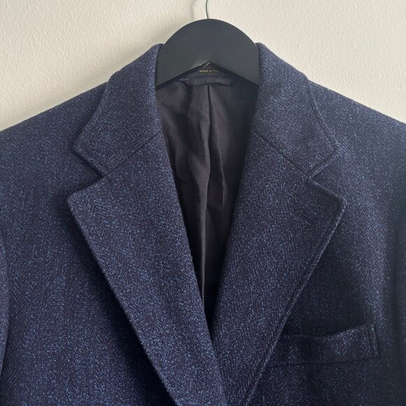Ralph Lauren RRL Double RL 3-roll-2 Navy Sport Coat/ Blazer in Cotton Wool - 40 - Picture 2 of 13